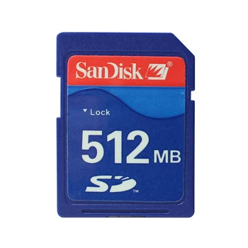 5 kom./lot original SanDisk SD Card 2GB 512MB 1GB 128MB 32MB SD kartica 16MB memorije