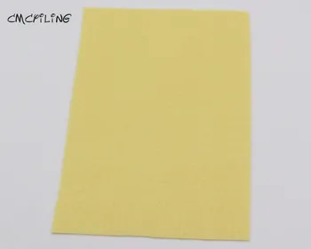 CMCYILING Yellow Series 1mm Hard Felt Sheets Felt Obrtni For Felt DIY Obrtni Arts,Crafts & Sewing Spomenar Hometextile A4