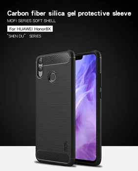 MOFi za Huawei Honor 8X Case Silikonska soft stražnji poklopac TPU mat torbica za Huawei Honor Phone 8X Cases Coque