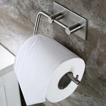 Klin nehrđajućeg čelika 3 m samoljepljivi držač wc papira, kupatilo kuhinja rola papira ručnik dispenzer tkiva vješalica