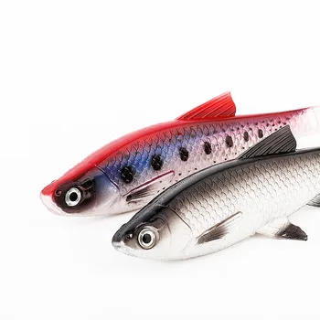 Ardea Soft Fish Lure 160cm 36.5 g T-tail umjetna Silikonska riblja mamac PVC Swimbait wobblers Shad Šarana Flexhead ribolov