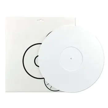 12 cm 3 mm akrilna ploča Pad antistatički LP vinil mat Slipmat za gramofon Fonograf pribor
