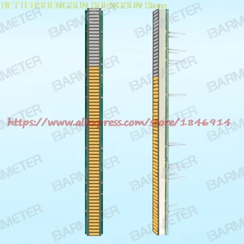 BL64-1005M 64-dioni 100 mm žuta led prikaz гистограммный
