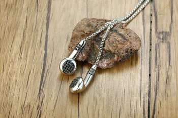 QWC CAN33 ogrlica od nehrđajućeg čelika vruće надувательство visoke kvalitete neudane žene 36 mm, glazbeni instrumenti dar žene nakit
