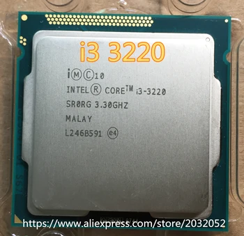 Intel Core I3 3220 i3-3220 iProcessor 3M Cache, 3.30 GHz LGA1155 Desktop i3 3220 CPU (radi besplatna dostava) na raspolaganju