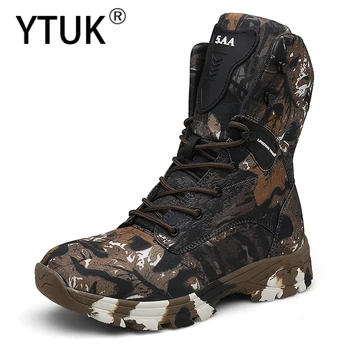 YTUK vanjski kamuflaža taktički Sport Muška obuća vodootporne patike muške zimske lovačke čizme, planinarske cipele muškarci vojska preuzimanje