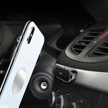 Magnetni auto držač telefona metalni mini traka oblik univerzalni stalak za iPhone Samsung Xiaomi zid ured spavaća soba GPS nosač