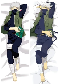 Anime Naruto Хатаке Kakashi jastučnicu obuhvaćajući tijelo posteljine, jastuci, jastučnice