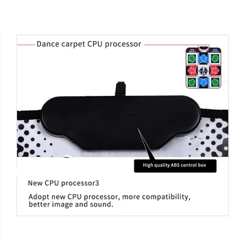 HD Revolution Non-Slip na ples Step Dance Mat Joga Pad Jastučići USB Dancer Blanket fitness opreme Foot Print Mat za PC