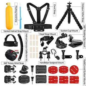 AKASO Sports Action Camera Accessories Kit 14 in 1 za AKASO EK7000/ EK7000 Plus/ EK7000 Pro/Vrli 4/ V50/ V50 Pro/ V50
