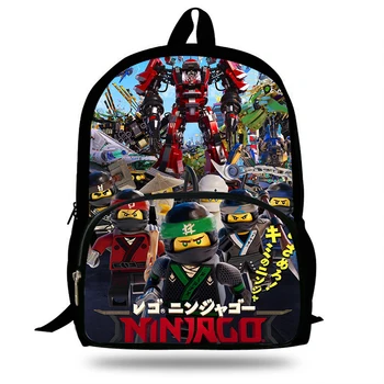 16-inčni ninja torbu djeca školske torbe crtani, tiskani наплечные torbe prilagođene ruksaka za djecu učenika