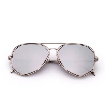 FONHCOO NEW Vintage Retro sunčane naočale žene modni brand dizajn oplata ogledalo UV400 zaštita od zračenja Oculos de sol hot
