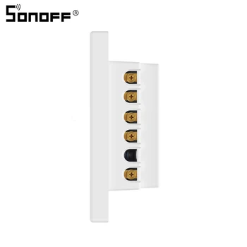 Itead SONOFF T2 touchpad Smart WiFi Switch RF 433 Mhz daljinski upravljač za Alexa, Google Home 1/2/3Gang UK EU WiFi Smart Switch
