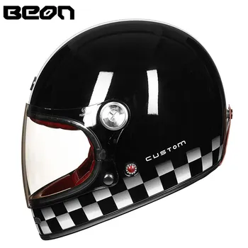 BEON B-510 cijelo lice motocross kaciga berba beon stakloplastike motocikl stručni kacige klasicni ultralight certifikat ECE