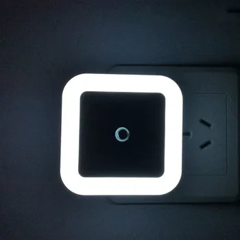 LED indukcije mali noćni svjetlo senzor za upravljanje noćno svjetlo sklopka za svjetlo noći spavaća soba krevet lampa senzor lampa EU SAD Plug noćno svjetlo