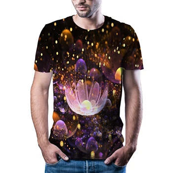 Ljeto 2020 muški i ženski novi estetski stil slobodno vrijeme 3D moda majica t-shirt 3D ispis быстросохнущая t-shirt