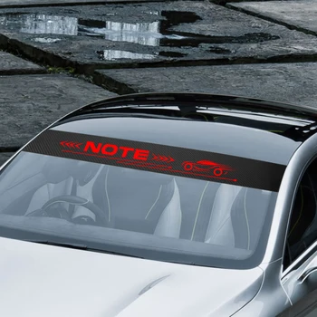 135cmX20cm automobil prednje vjetrobransko staklo naljepnica naljepnica za Nissan NOTE Auto Decal Car Sport Styling