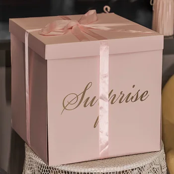 1 kom./lot Vjenčanje college cvijet pakiranje kutija iznenađenje ispovijed balon kutija za gf rođendan iznenađenje poklon kutija