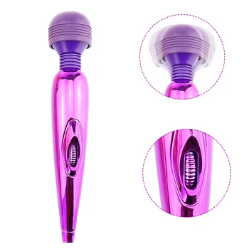 Svijetle AV dildo vibrator seks-igračke za žene USB-punjive čarobni štapić klitoris stimulans G-spot maser podesiva brzina Sexo
