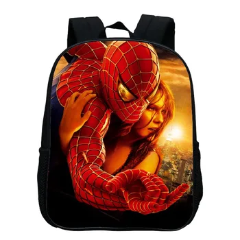 Disney 12 inča crtani dječaka mali ruksaci ispis heroj Spiderman djeca školske torbe za djecu školskog torba