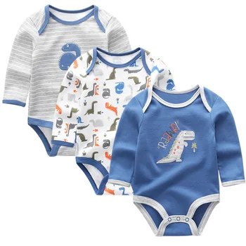 3 kom./lot dugi rukav originalni novorođenče body dječje odjeće bebes Baby Boy Girl clothes set body suits