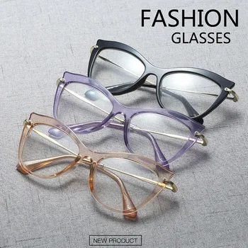 Proziran acetat optički naočale ženski Moda elegantan okvir za naočale za žene recept sunčane naočale kadar