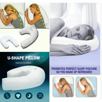 Shellhard zdravlje jastuk bočni jastuci za spavanje vrat i leđa jastuk držati vrat kralježnice zaštitu U obliku pamuk jastuk bez kutije