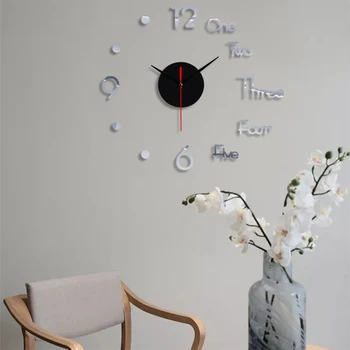 2020 novi satovi zidni satovi Horloge 3 boje 3D Diy akril Slr naljepnice suvremeni ukras kuće je dnevni boravak zidni satovi