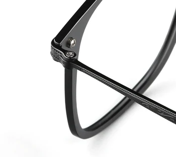 Metalne naočale s punim okvir muškarci veliki pravokutnik veličine recept x h-fusion rimless za naočale za optičke leće kratkovidost i čitanje