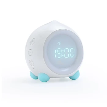 Led Digital Kids Smart Alarm Clock 7 Boja Promjena Spavaće Sobe Student Budi Digitalni Zaslon Sat Stolni Satovi Za Svakodnevno Buđenje