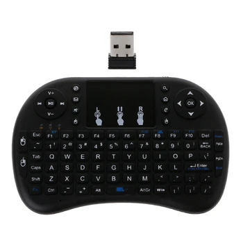 Engleski 2.4 GHz Wireless i8 Mini Gaming Keyboard Fly Air Mouse za Smart TV Box PS3
