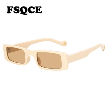 FSQCE 2021 moda stare trg sunčane naočale Žene klasicni brand dizajner mali pravokutnik sunčane naočale ženske UV400