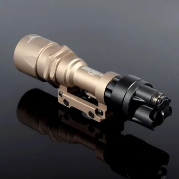 Najbolji taktički led svjetiljka M951 AR Military Weaponlight stalan i neposredan izlaz na traku prekidač za popuste