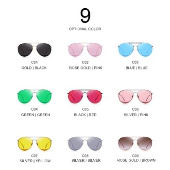 MERRYS DESIGN ženska moda ovalni sunčane naočale rimless rimless dame luksuzni brand trend sunčane naočale UV400 zaštita S8096N