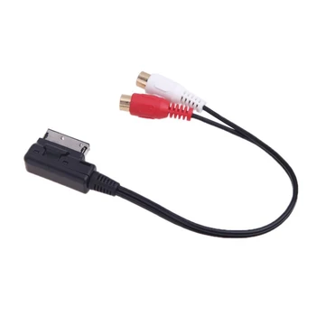 Biurlink Media-IN Connector Ami to RCA kabel za Audi A3 A4 A6 A8 Q3 Q5 Q7