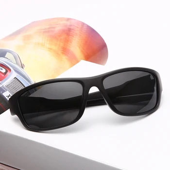 Polarizirane sunčane naočale muškarci brand dizajn vožnje sunčane naočale kvadrat plave zrcalne naočale za muškarce visoke kvalitete UV400 nijanse naočale