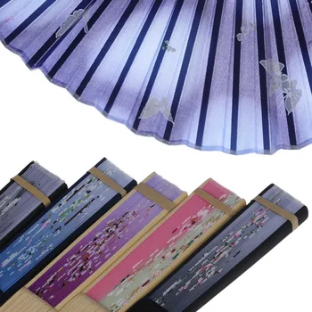 Sklopivi ventilator kineski stil Klasični ples ventilator dar ventilator u nacionalnim običajima trešnje u cvatu pamuk-kako Lustring sklopivi ventilator