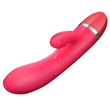Grijanje dildo vibrator 10 načina G mrlja pička maser žena masturbacija AV Stick Mute dvostruki vibrator seks erotske igračke ženski