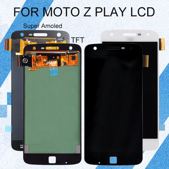 Catteny za Motorola XT1635 LCD zaslon za Moto Z Play prikaz zaslona osjetljivog na dodir stakla Digitizer Skupštine Besplatna dostava+alata