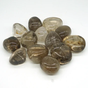 Prirodni Dimi Kvarc Srušio Dragulj Rock Mineralni Kristal Liječenje Čakra Meditacija Feng Shui Uređenje Zbirka