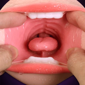 Električni ručni Maca muški masturbator šalica 3D realan vaginalni usta oralni seks masturbator sisa masaža šalica ston igračke lutke
