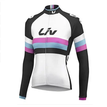 Liv 2020 ženski cestovni bicikl odjeća proljeće / jesen biciklizam pro team s dugim rukavima MTB bicikl Dres prozračni ropa ciclismo