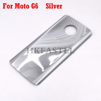 HKFASTEL za Moto G6 / G6 Plus stražnje kućište za Motorola G6 / G6 Plus mobilni telefon stražnji poklopac pretinca za baterije torbica za fotoaparat