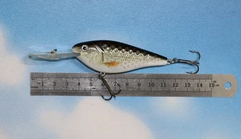 Plutajući duboko ronjenje воблер ribolov mamac 11.5 cm 14 g realan wobblers tvrdi mamac ručica mamac Swimbait bjelica Smuđ je riba mamac