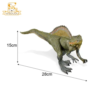 Cool Dinosaur Тираннозавр Rex Therizinosaurus Спинозавр Model Ljubimac Igračke Dekor Figurice Akcija Kreće Usta Figurice Pokloni