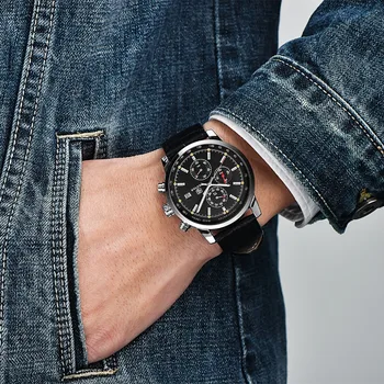 BENYAR moda chronograph Sportski muški sat brend luksuznih vodootporan vojne kvarcni satovi Relogio Masculino BY5102