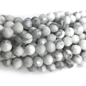 Prirodne mala bijela tirkizna perle cut-kamenih zrna slobodni pravi sitne perle говлита za izradu nakit ogrlica narukvica DIY