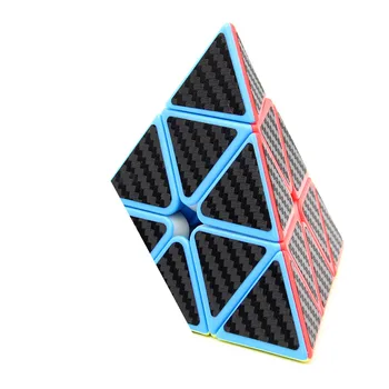 MoYu MeiLong piramida karbonskih vlakana naljepnica Magic Kocka 3x3x3 Neo Speed Kocka zagonetka anti-stres razvojne igračke