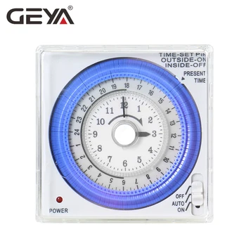 Besplatna dostava GEYA TB37 mehanički Din prekidač timer 110 ili 220 15 minuta podesivi timer ručno ili automatsko upravljanje