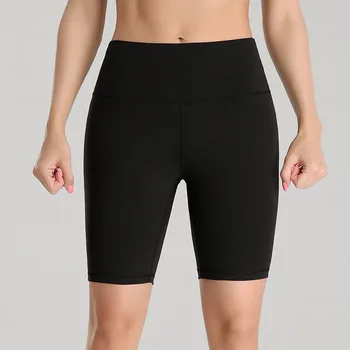 Trening kratke hlače za žene s džepovima biciklist kratke hlače za žene visokog struka joga kratke hlače sportske kratke hlače za trčanje s bočnim džepovima